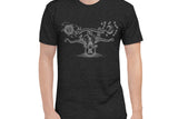 Double Dragon T-shirt, Gray Ink